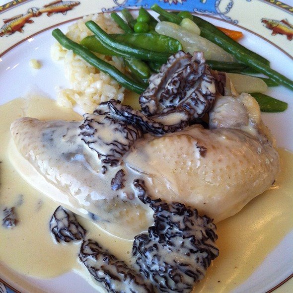 Recipe - Bresse chicken with cream and morels